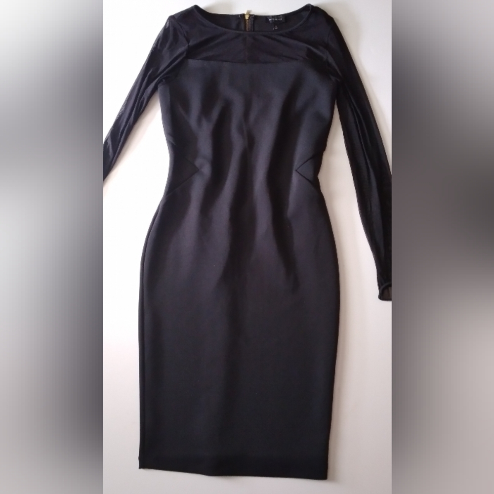 Intriguing black dress
